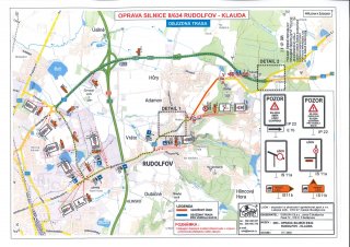 Upozornění na uzavírku komunikace – změna obsluhy zastávky Cihelna