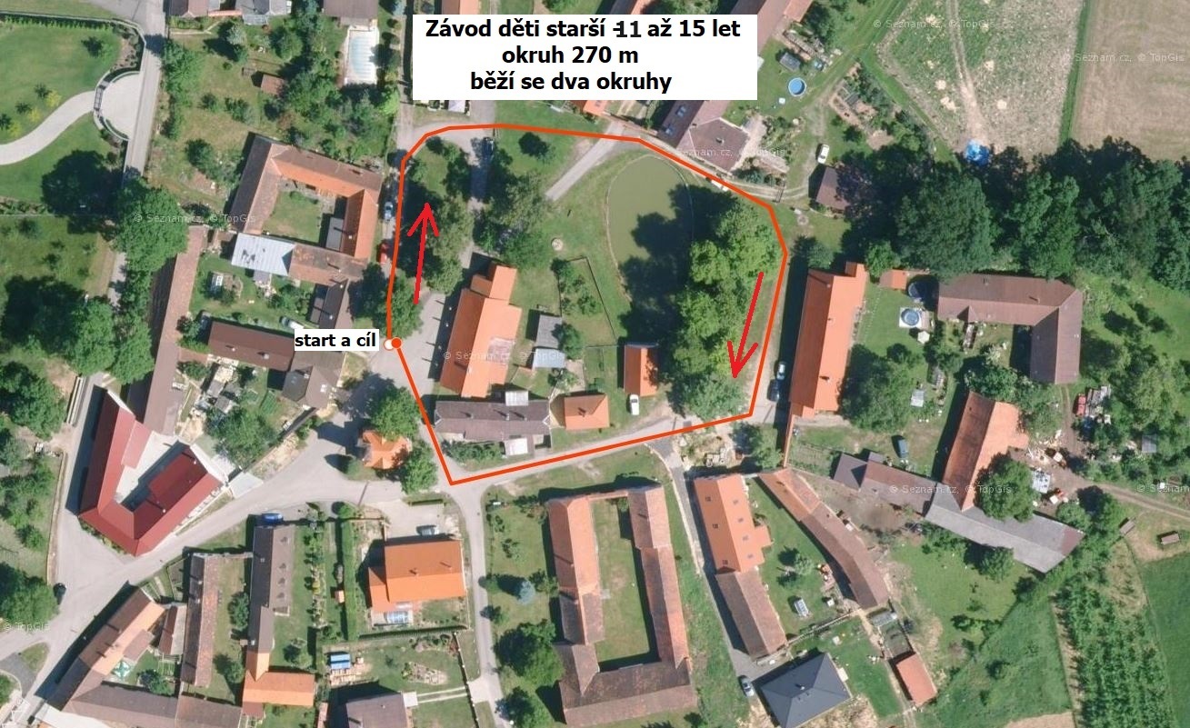 Běh okolo Jivna - 5.ročník