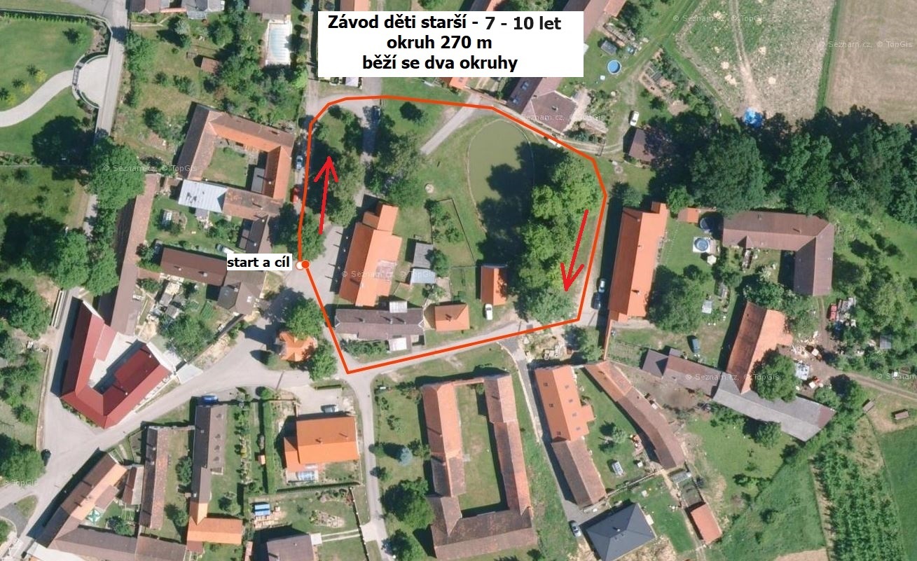 Běh okolo Jivna - 5.ročník