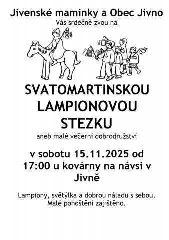 Svatomartinská lampionová stezka